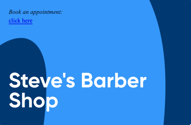 Steve's Barbershop old site, before the rebuild